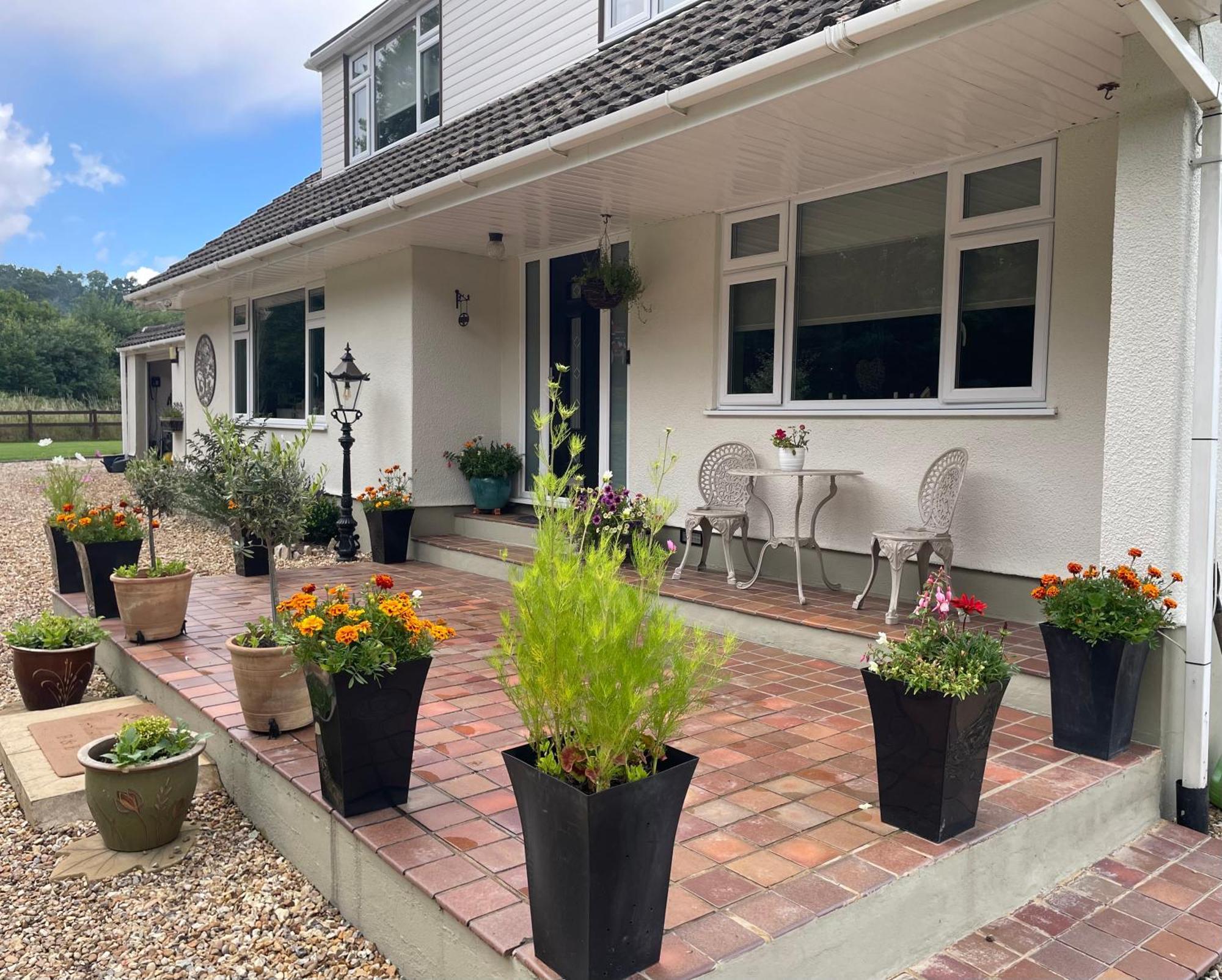 Woodland House B & B Wimborne Minster Bagian luar foto
