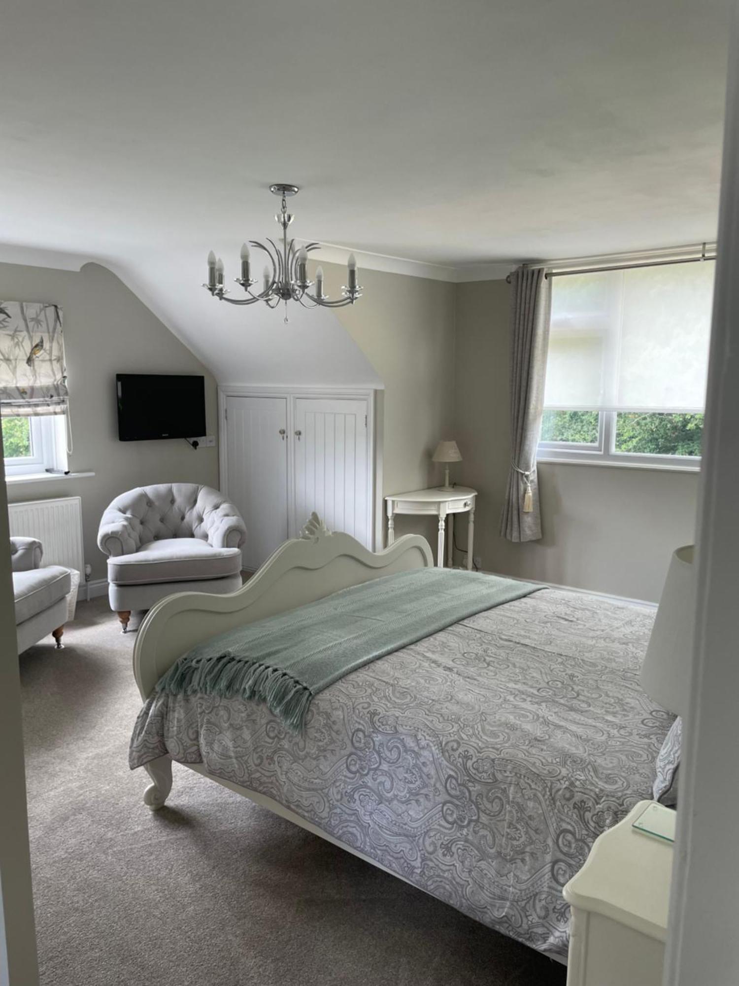 Woodland House B & B Wimborne Minster Bagian luar foto